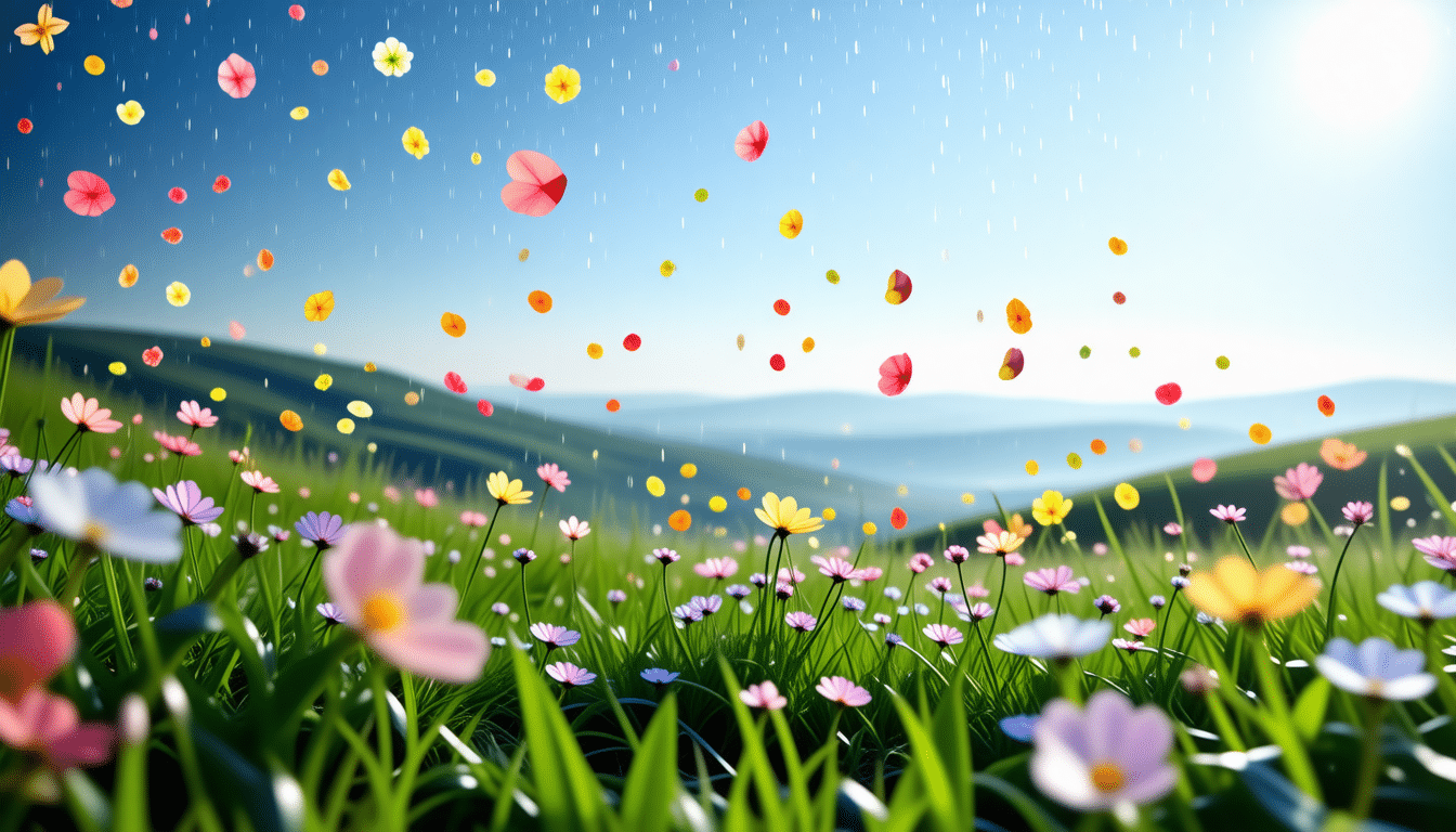 découvrez comment organiser un événement unique en anticipant une pluie de pétales numériques, pour une expérience immersive et poétique à offrir à vos invités.