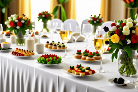 Planifier un vin d’honneur sans boisson ni verre